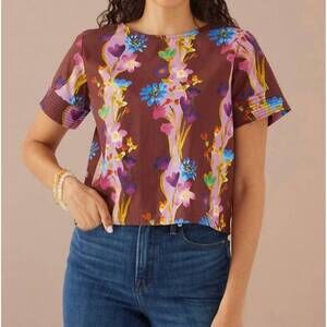 NEW ALIVIA lynn top in cinnamon